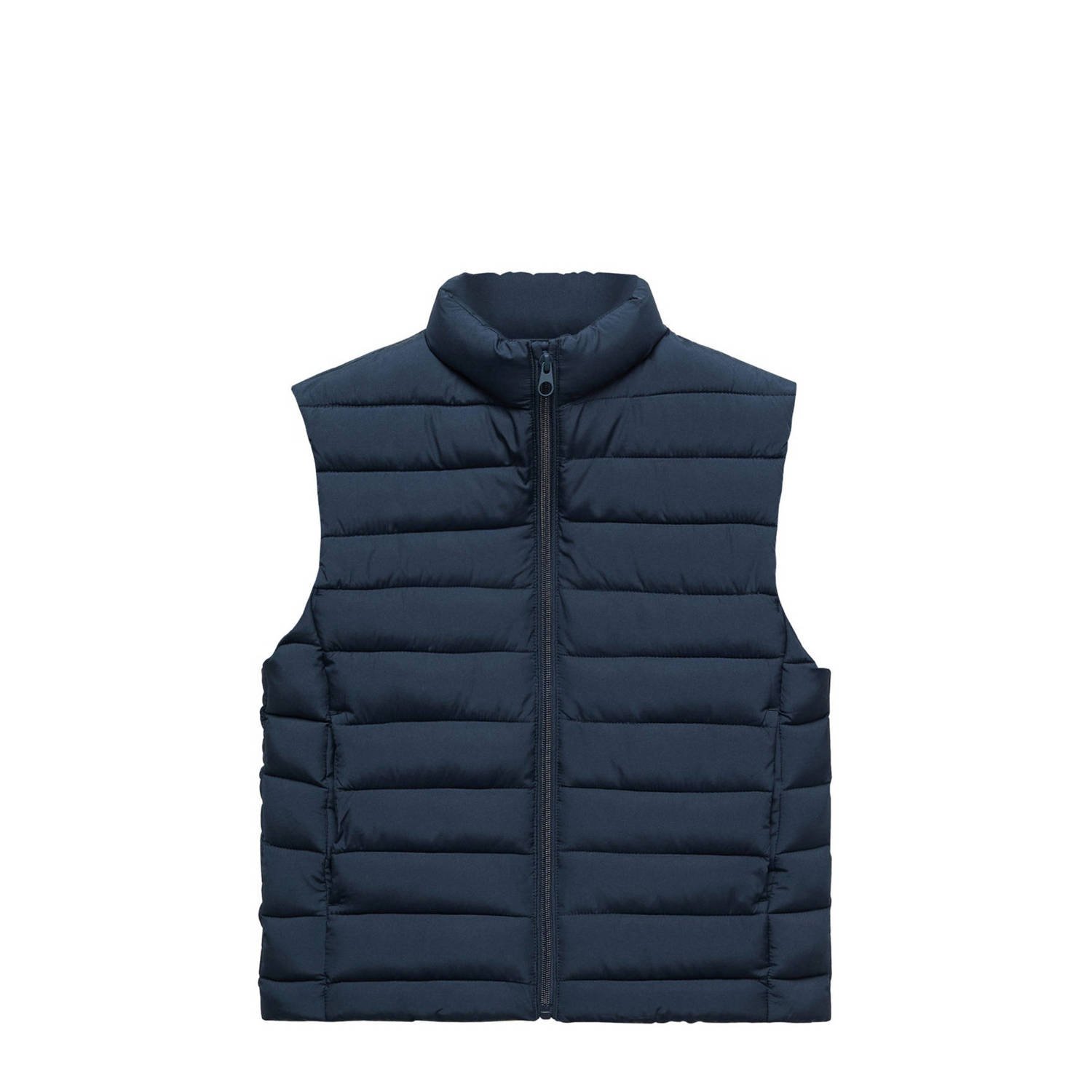 Mango Kids bodywarmer donkerblauw