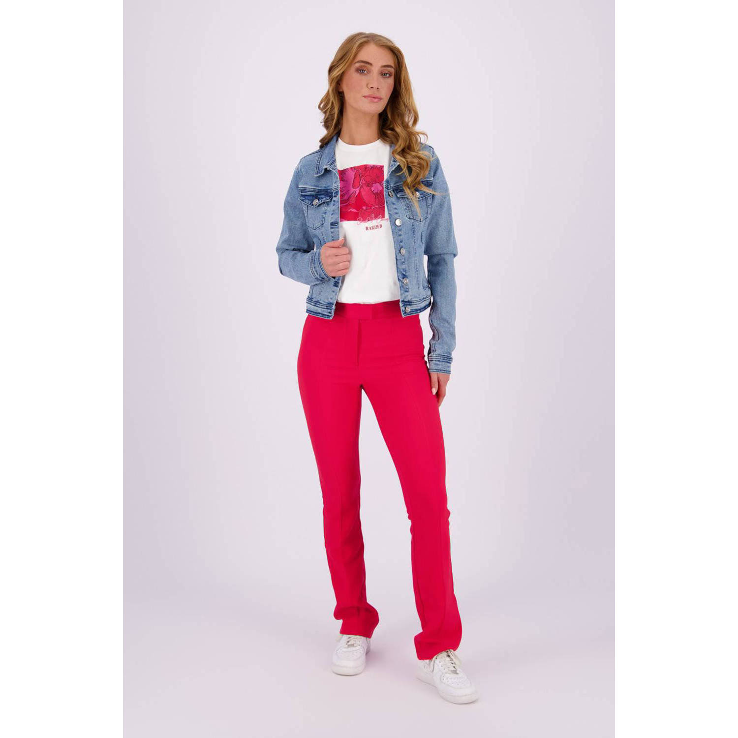 Raizzed spijkerjasje medium blue denim