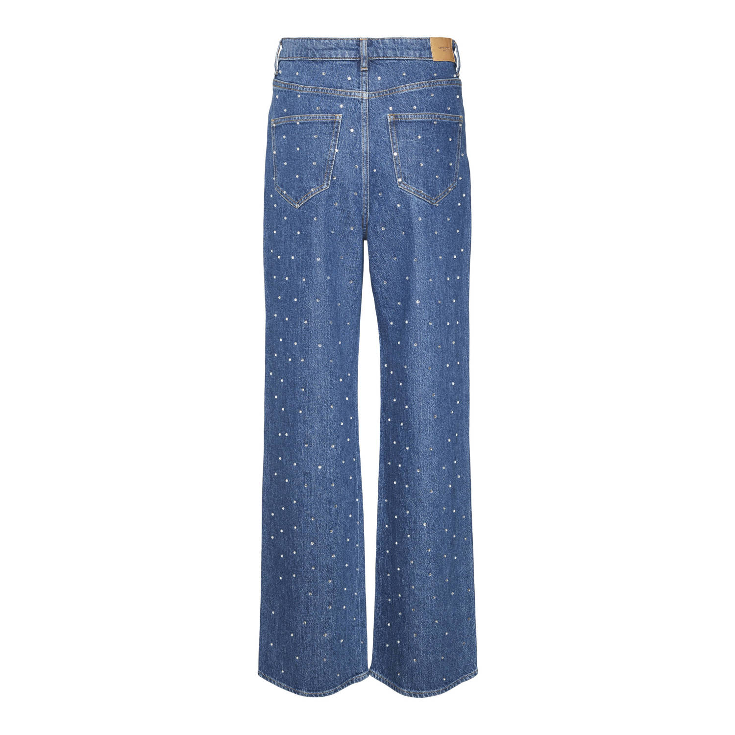 VERO MODA VMTESSA high waist wide leg jeans VMTESSA medium blue denim