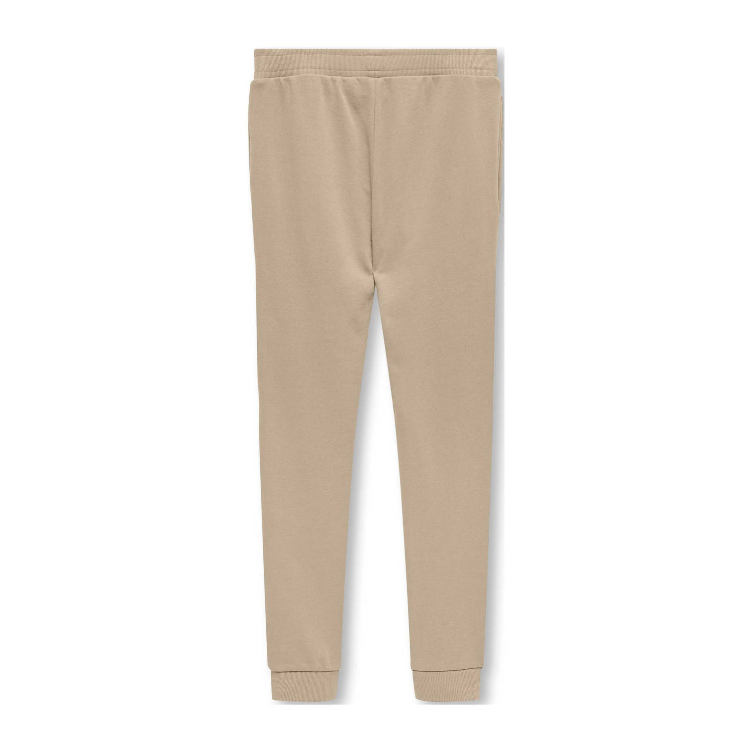 ONLY KIDS BOY slim fit joggingbroek KOBLASSI lichtzand