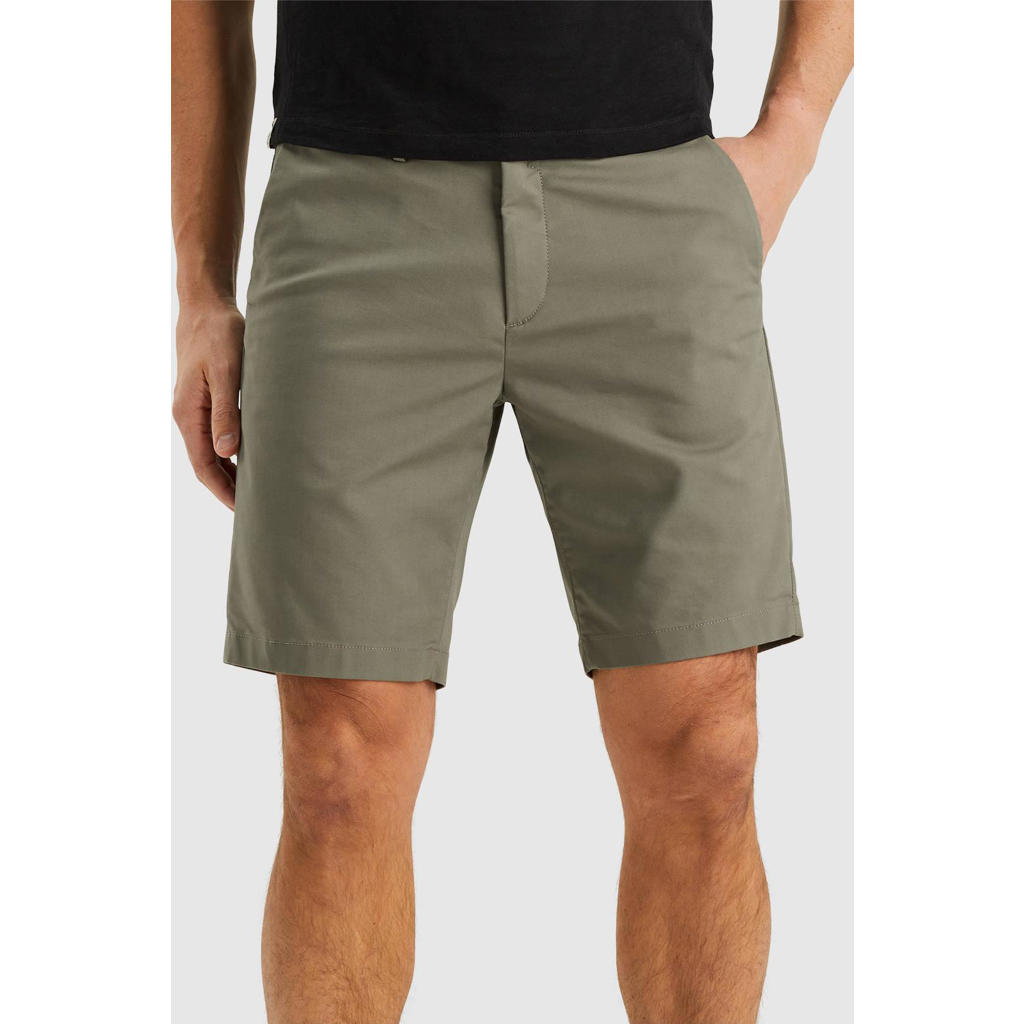 Cast Iron slim fit short RISER groen | wehkamp