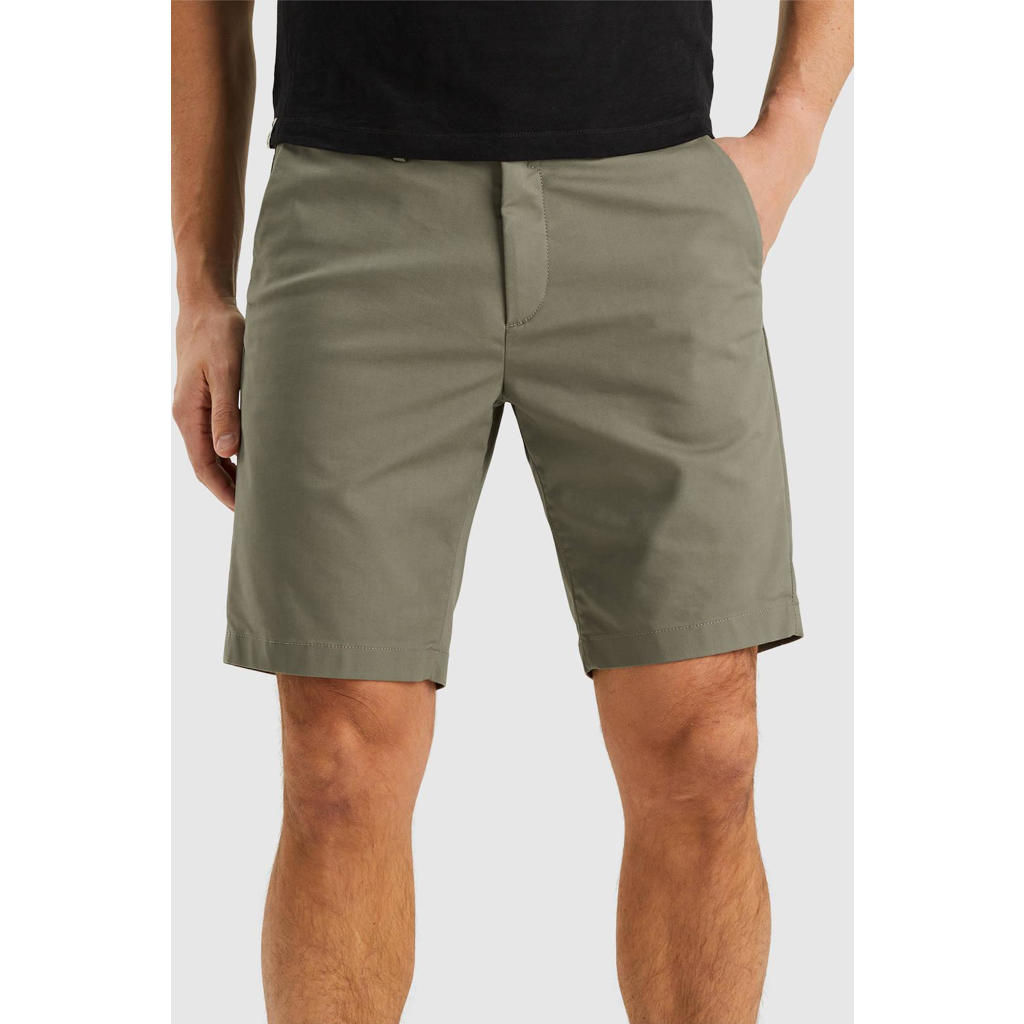 Cast Iron slim fit short RISER groen | wehkamp