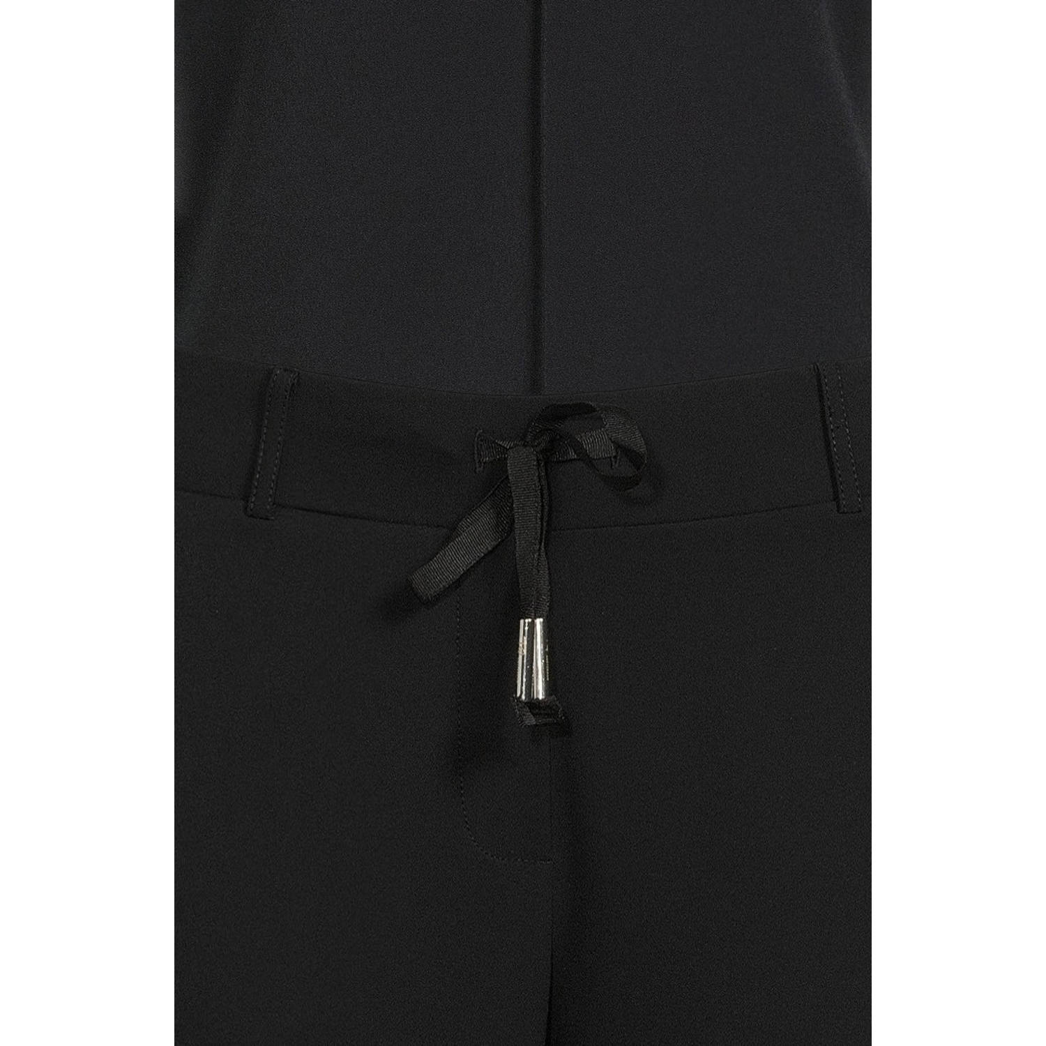 TQ-Amsterdam straight fit pantalon Kaat zwart