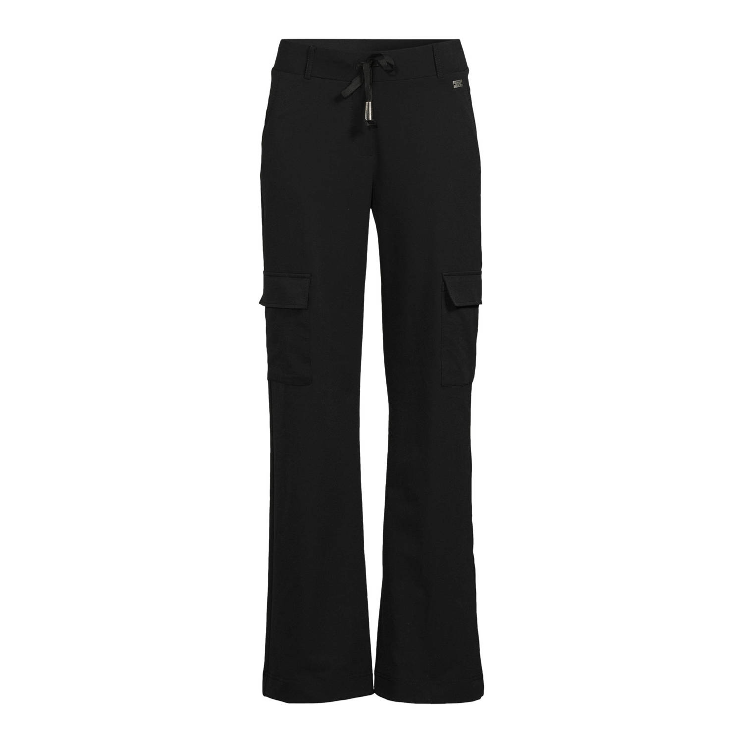 TQ-Amsterdam straight fit pantalon Kaat zwart