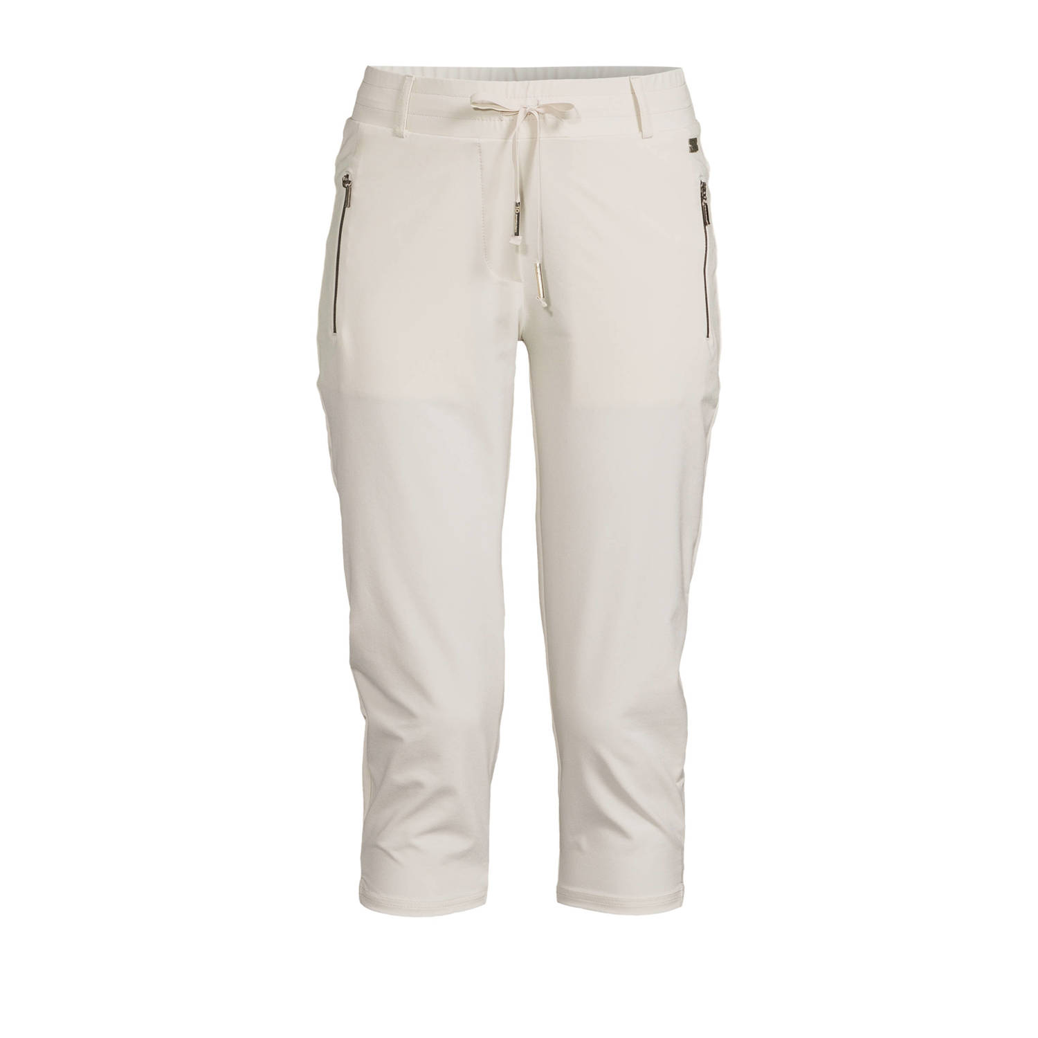 TQ-Amsterdam relaxed broek Carrie van travelstof wit