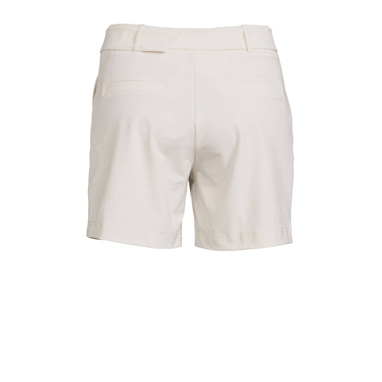 TQ-Amsterdam high waist straight fit broek Roos van travelstof ecru