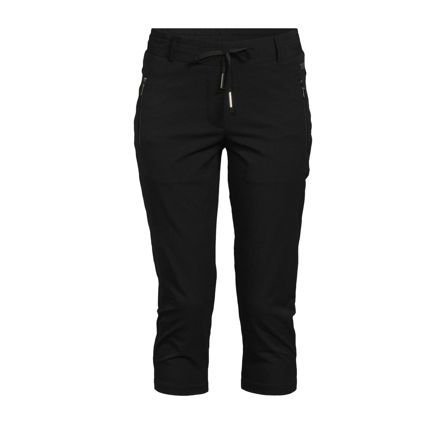 TQ-Amsterdam relaxed broek Carrie van travelstof zwart