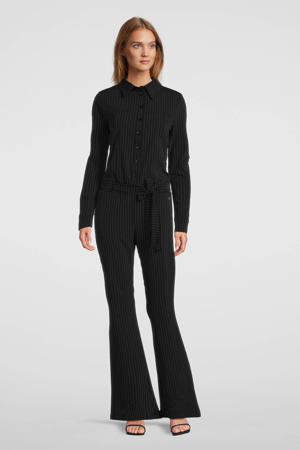 slim jumpsuit zwart