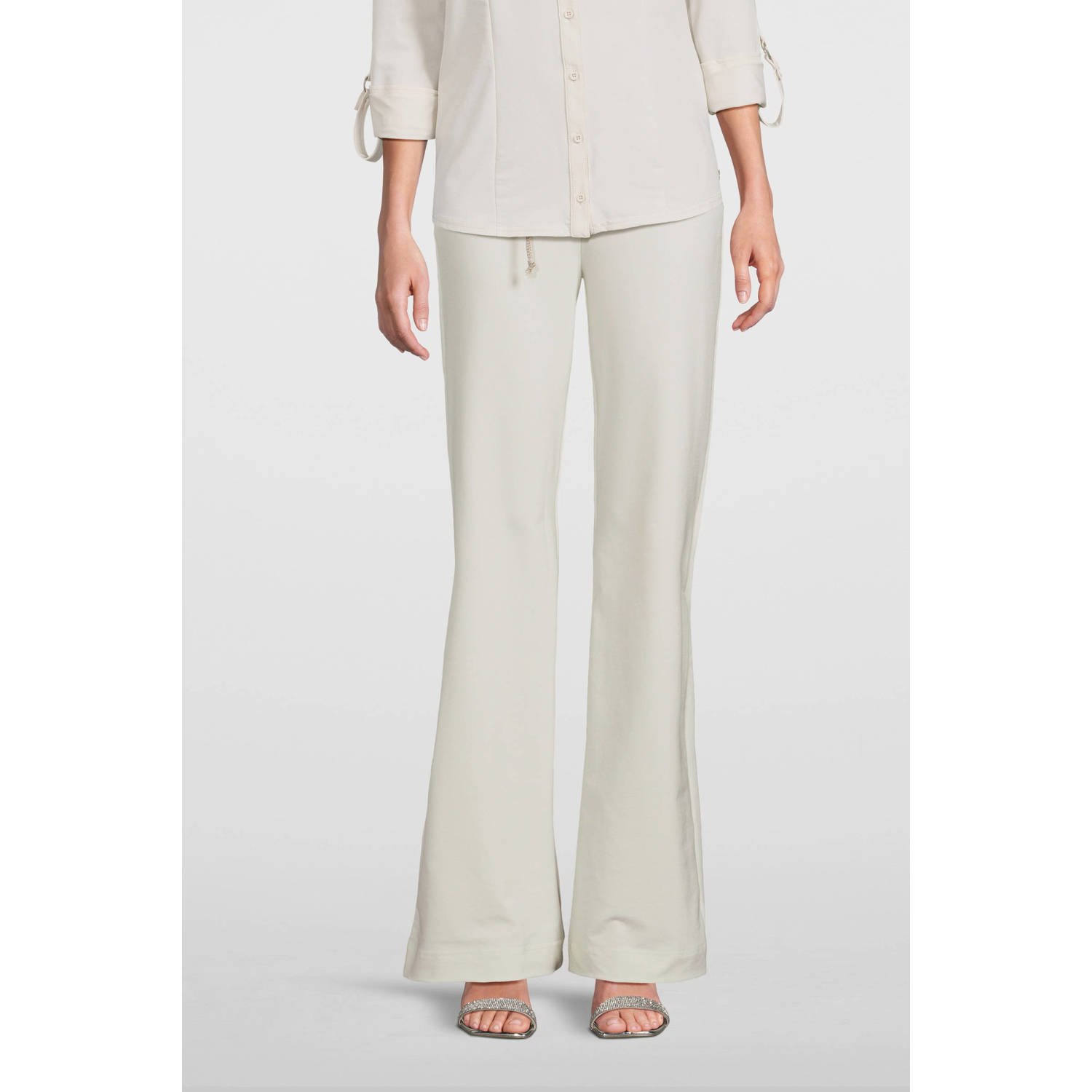 TQ-Amsterdam loose fit broek Romee creme