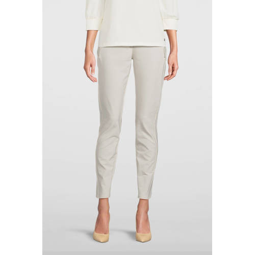 TQ-Amsterdam regular fit broek Maud creme afbeelding
