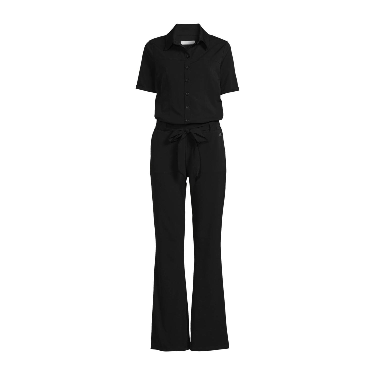 TQ-Amsterdam jumpsuit Mara SS zwart