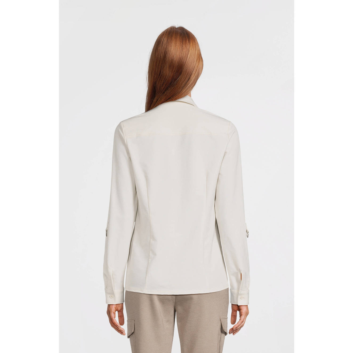 TQ-Amsterdam blouse Gwen O van travelstof ecru