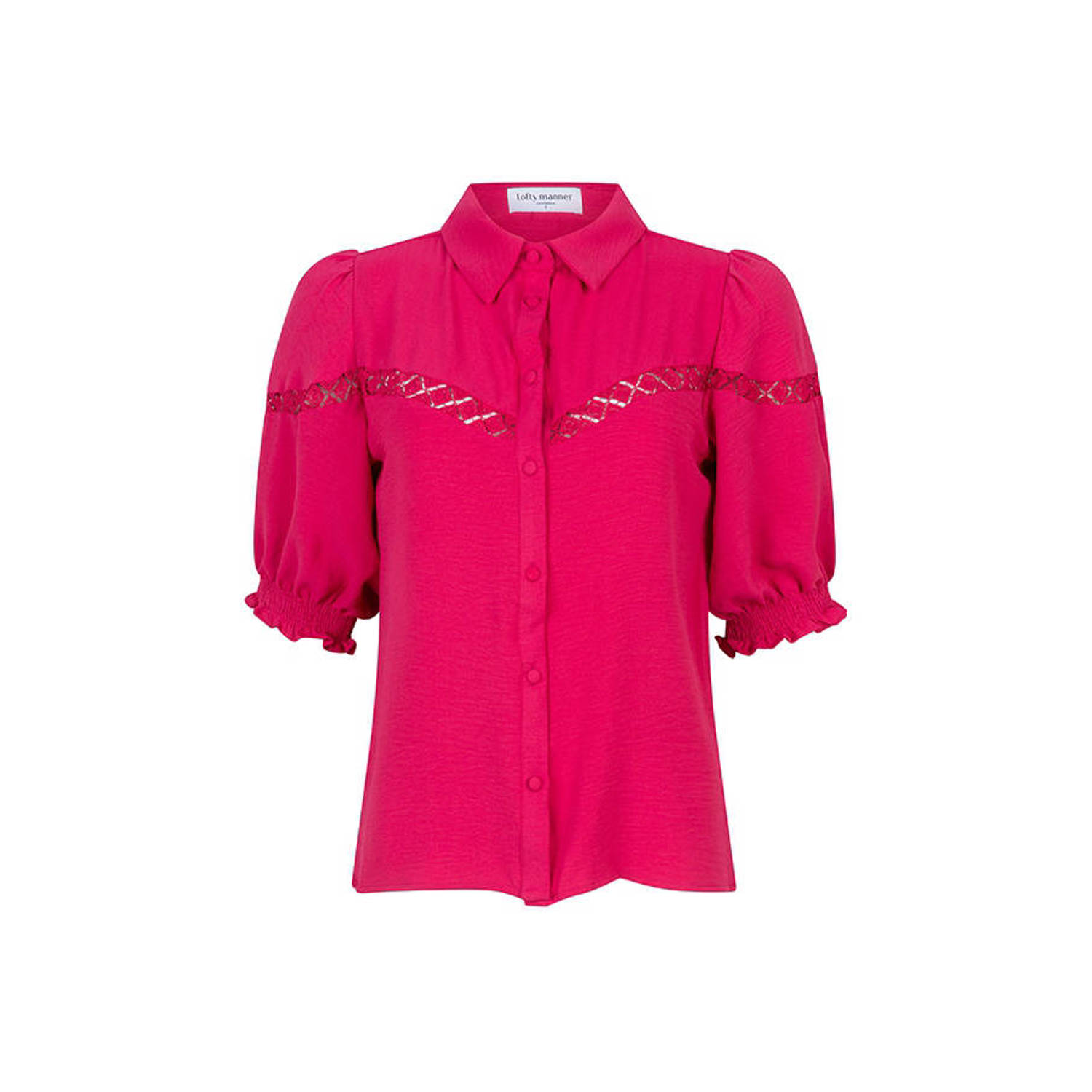 Lofty Manner Shiloh Blouse Pink Dames