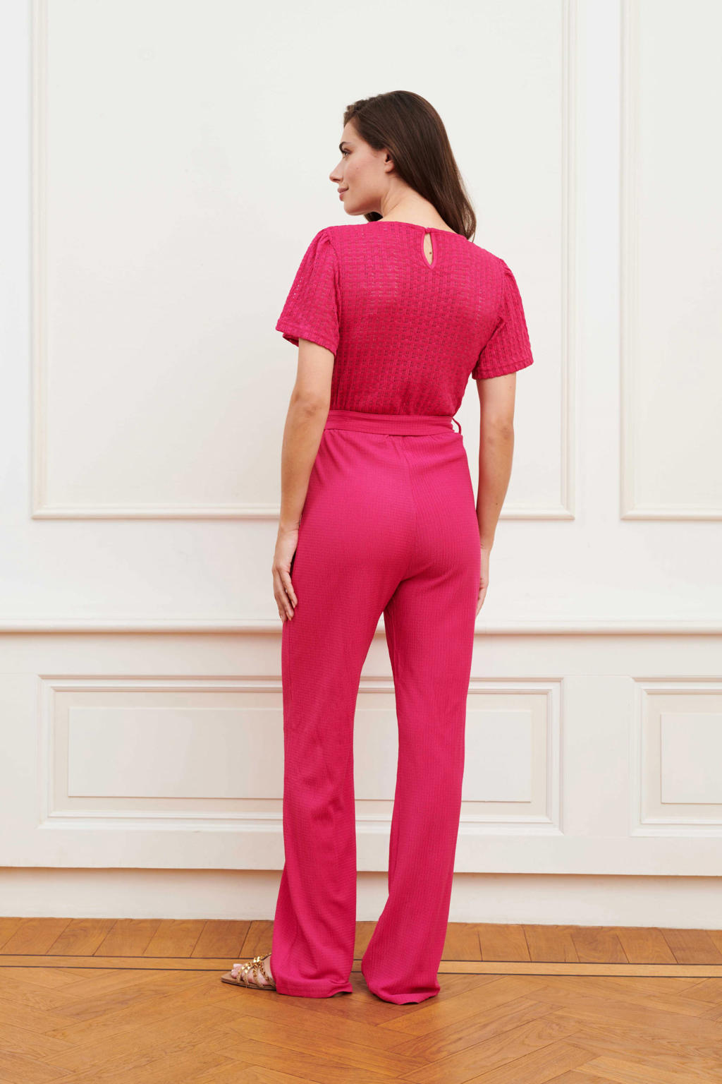 Lofty Manner jumpsuit Trinity fuchsia wehkamp