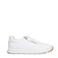 No Stress leren sneakers wit