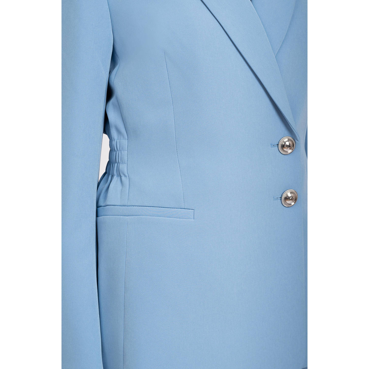 Fifth House x Chantal Janzen getailleerde blazer Avril blauw