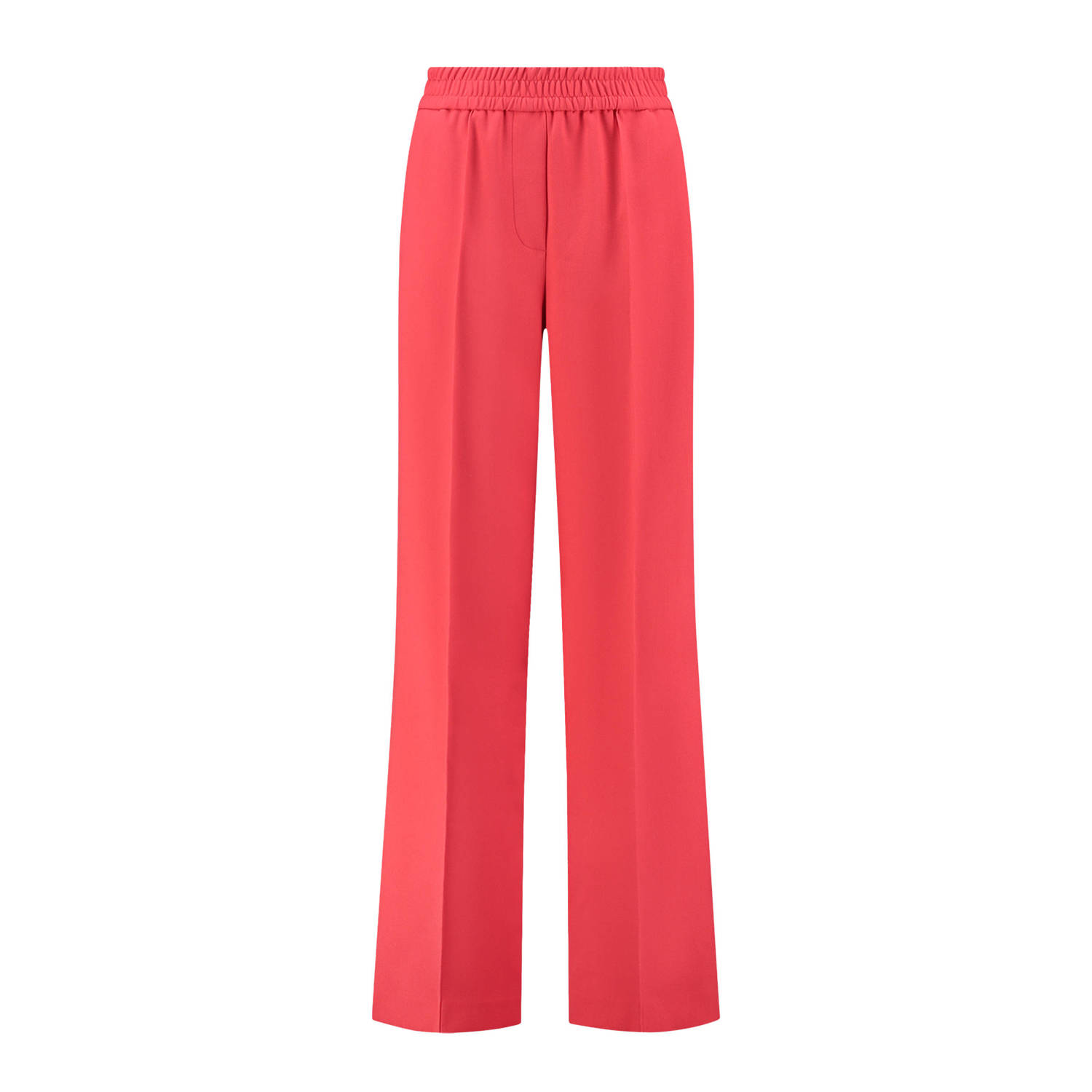 Fifth House x Chantal Janzen wide leg pantalon Avril rood