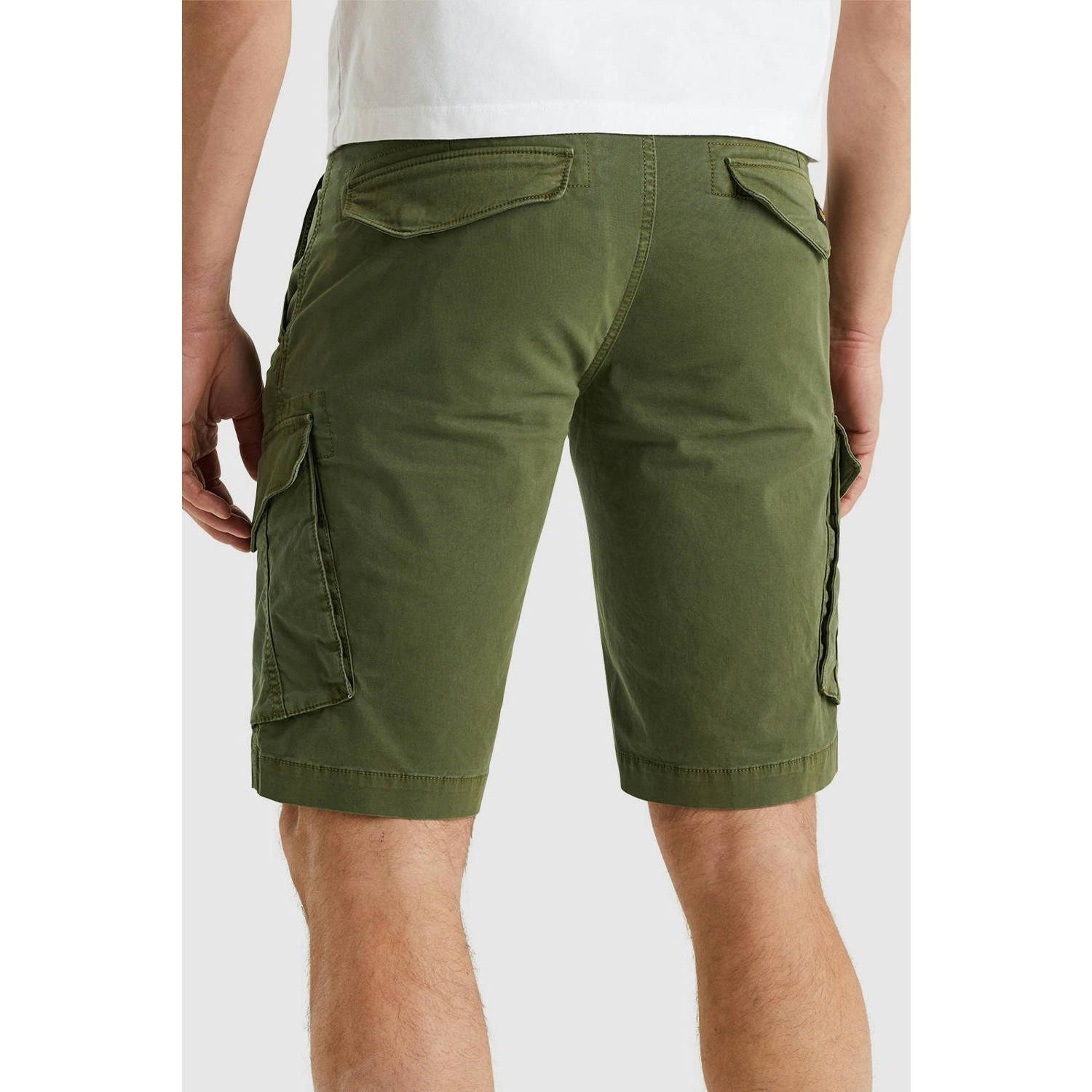 PME Legend regular fit cargo short Nordrop donkergroen