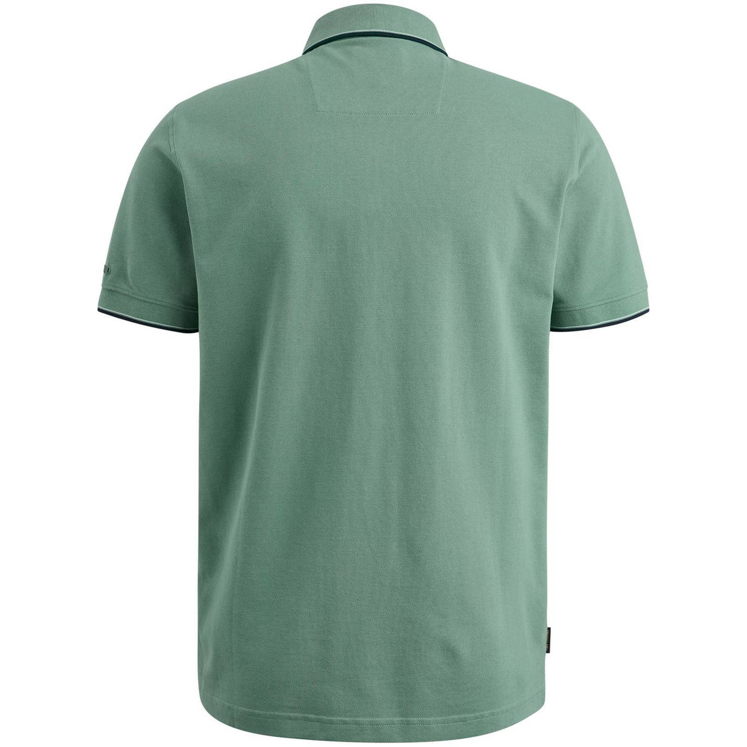 PME Legend regular fit polo met logo groen