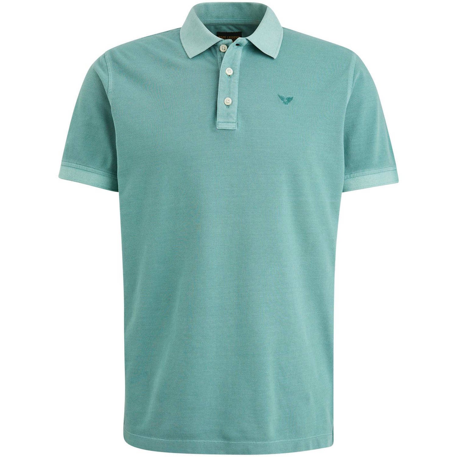 PME Legend polo met logo blauw