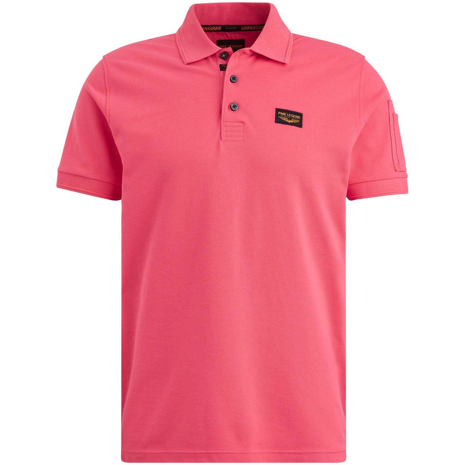 PME LEGEND Heren Polo's & T-shirts Short Sleeve Polo Trackway Roze