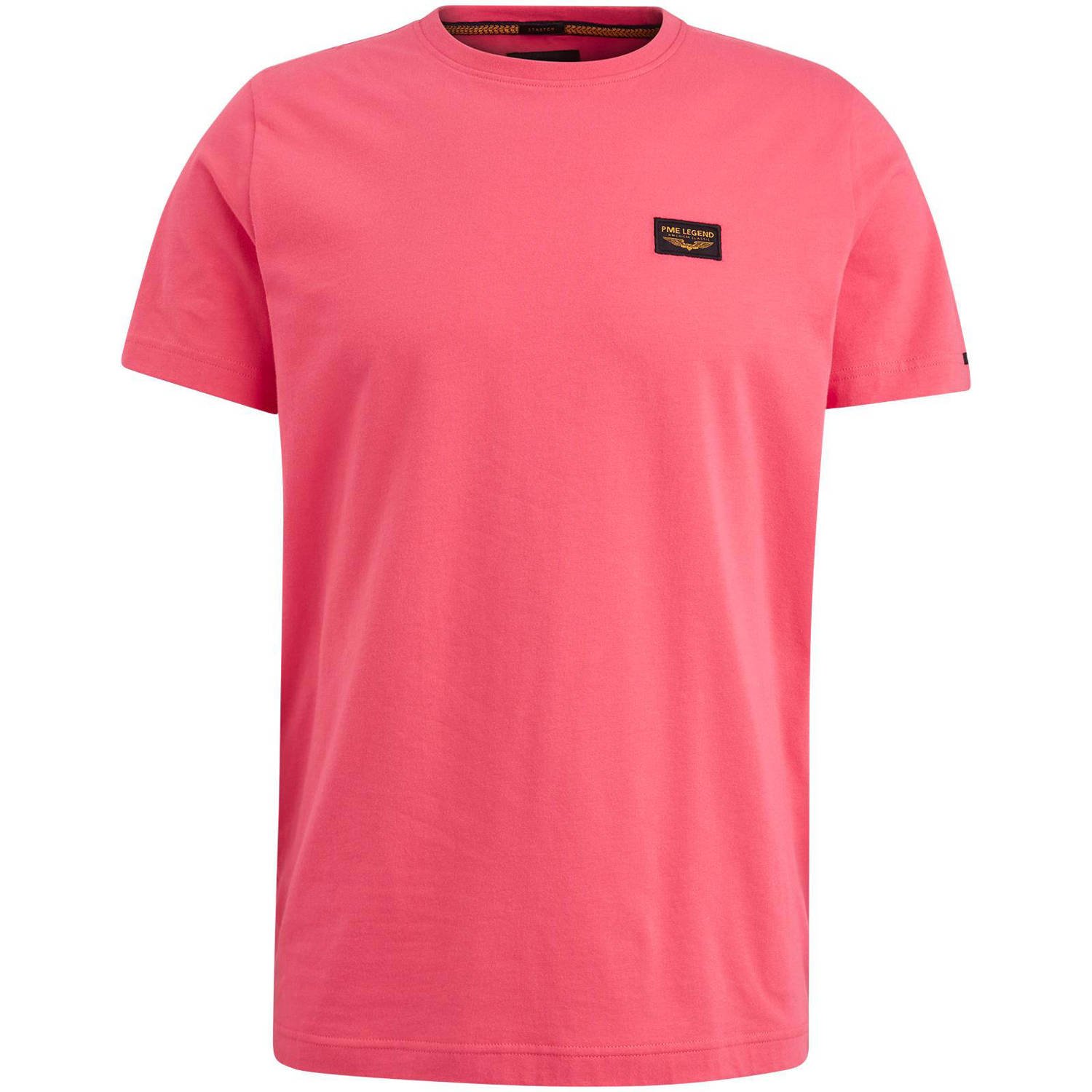 PME LEGEND Heren Polo's & T-shirts Short Sleeve R-neck Guyver Tee Roze