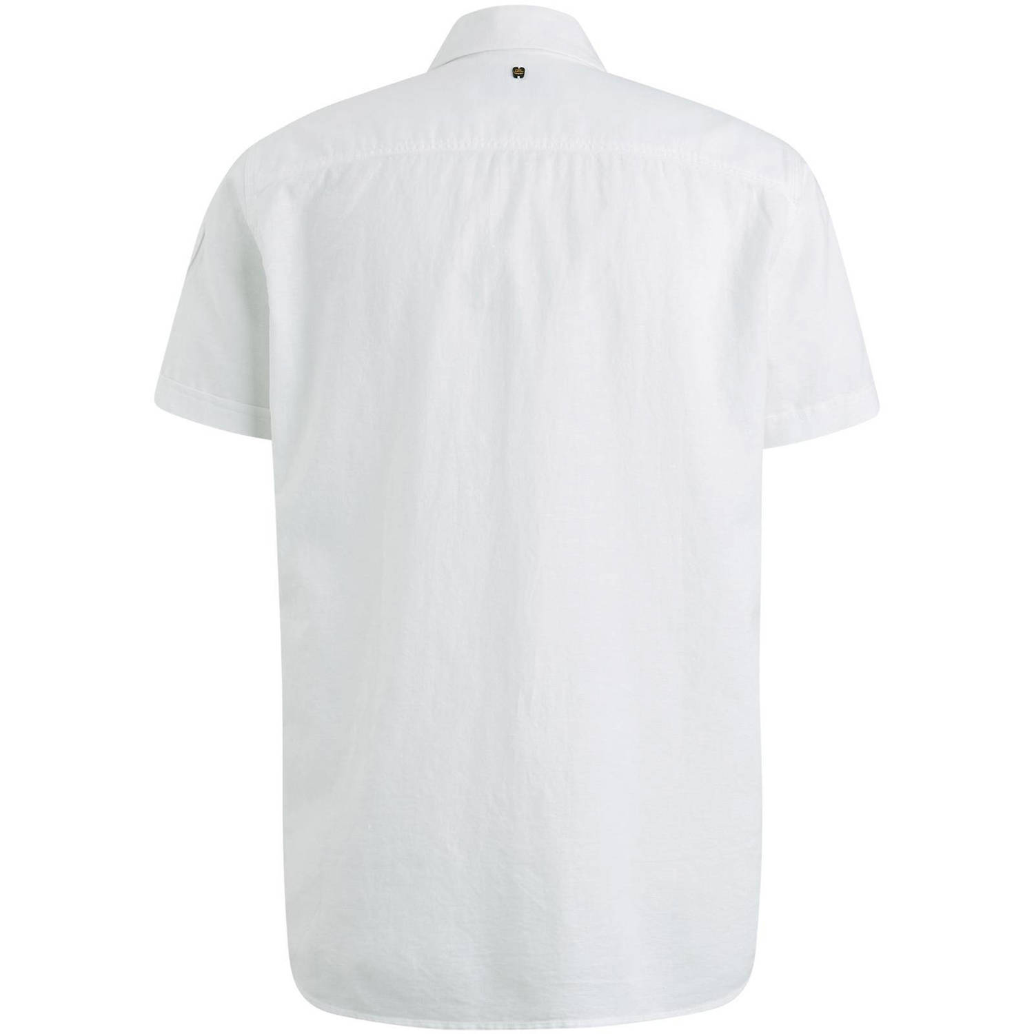 PME Legend regular fit overhemd met logo wit