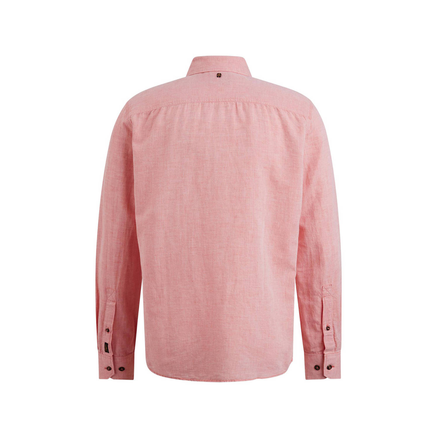 PME Legend regular fit overhemd met logo roze
