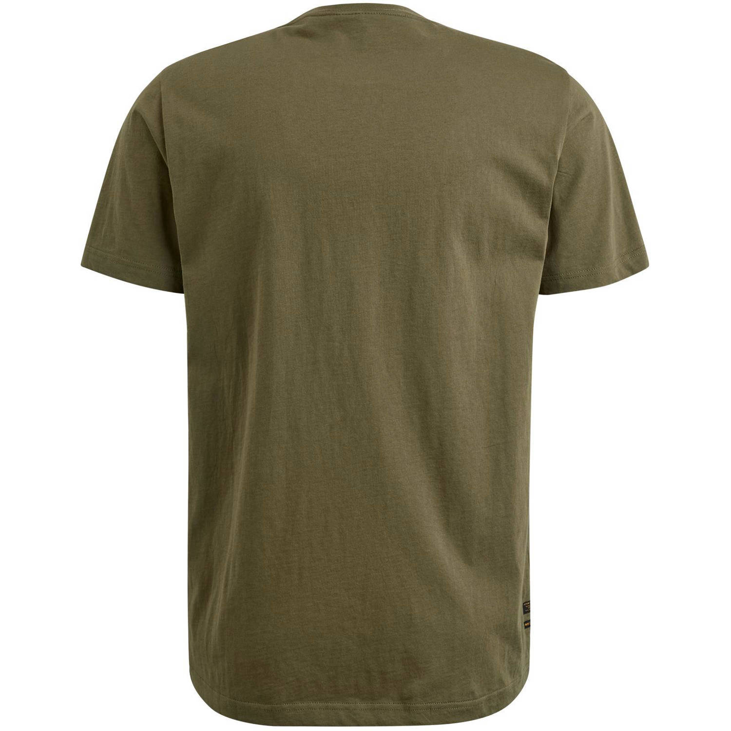 PME Legend T-shirt met printopdruk army