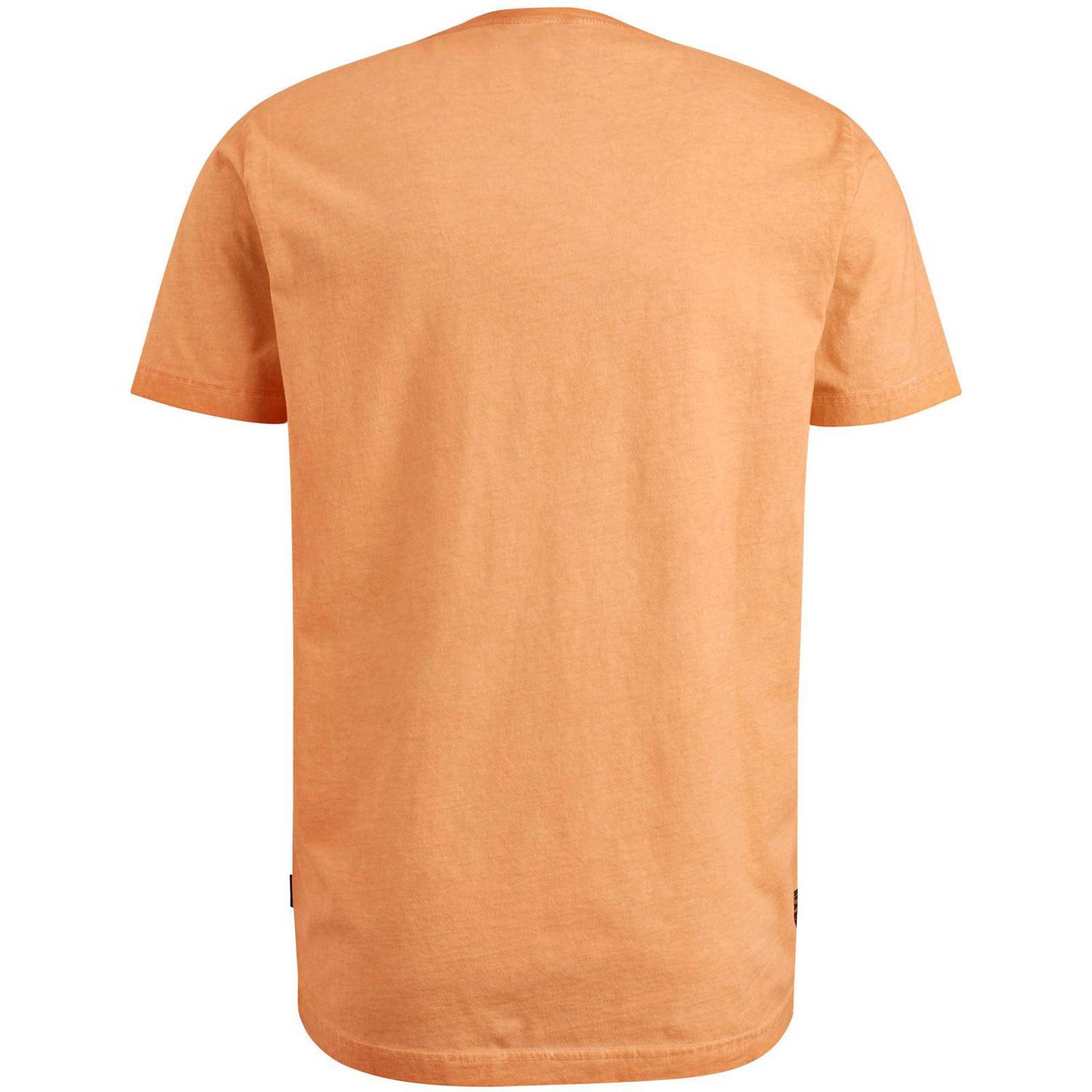 PME Legend T-shirt met logo oranje