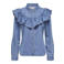 ONLY blouse medium blue denim