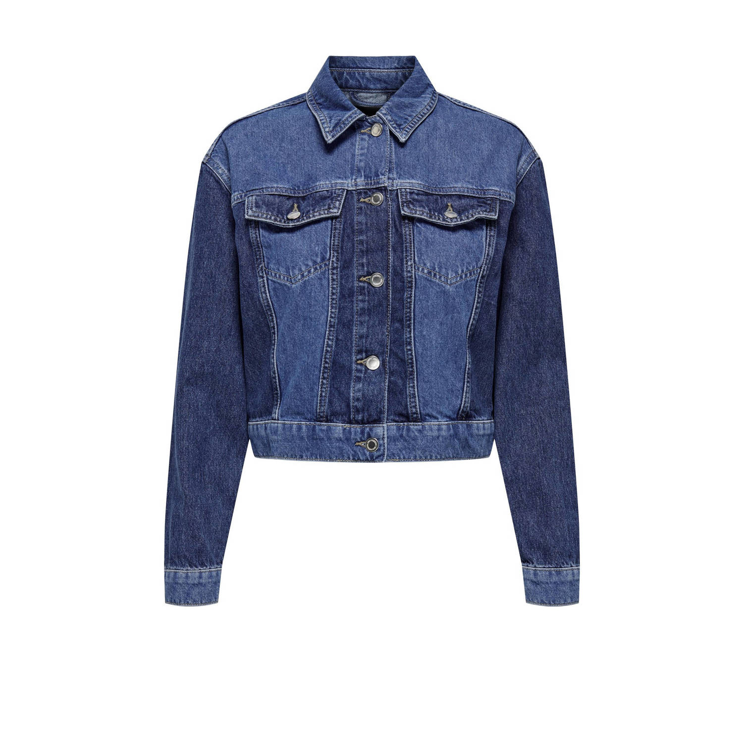ONLY spijkerjasje ONLAMELIO medium blue denim