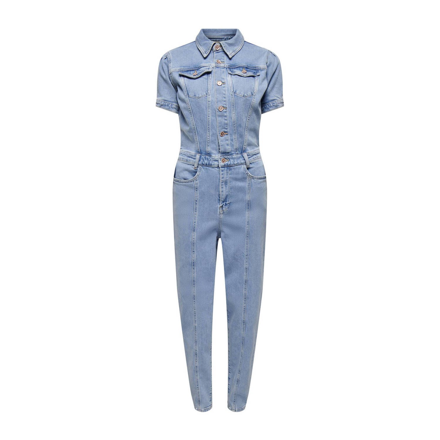 ONLY jumpsuit ONLPALMER light blue denim