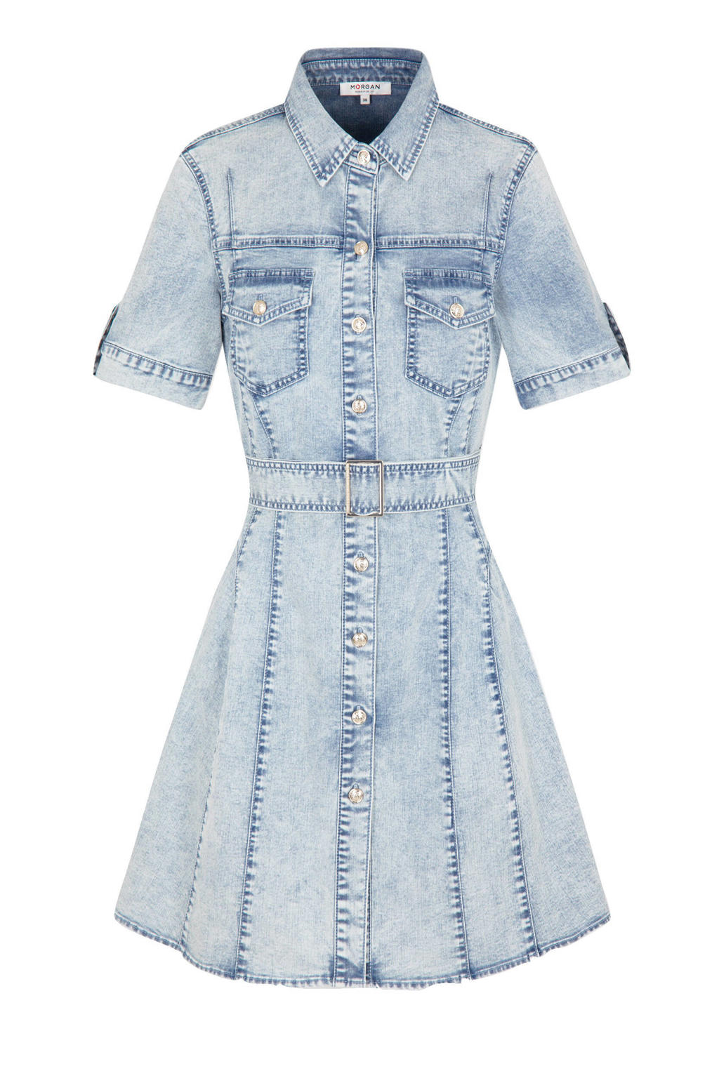 spijkerjurk spaghettibandjes