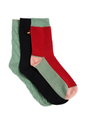 sokken - set van 3 multi