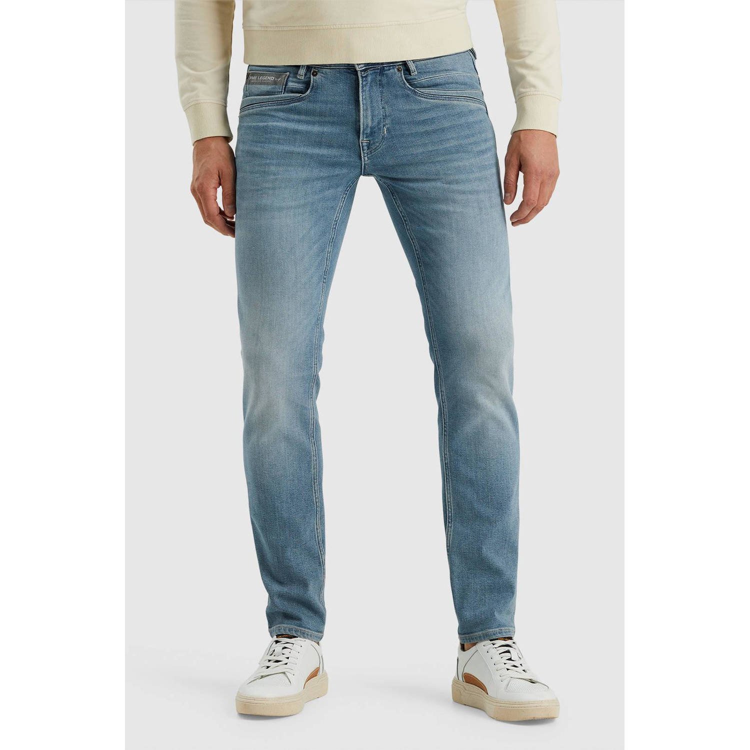 PME LEGEND Heren Jeans Skyrak Pure Light Blue Lichtblauw