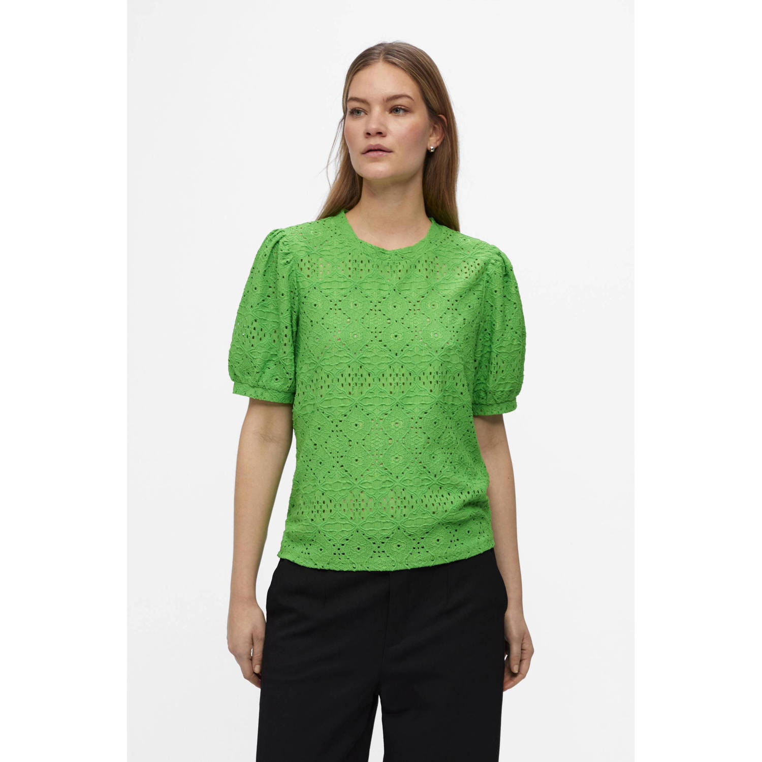 OBJECT blousetop groen