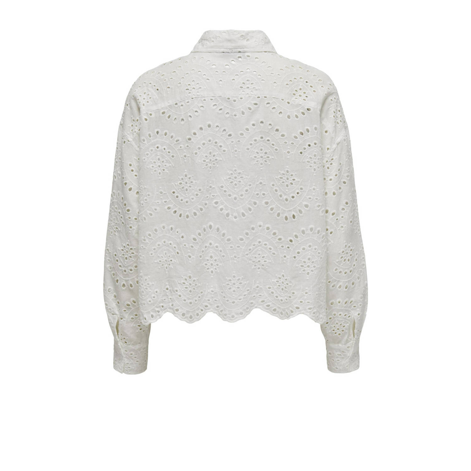 ONLY blouse broderie wit