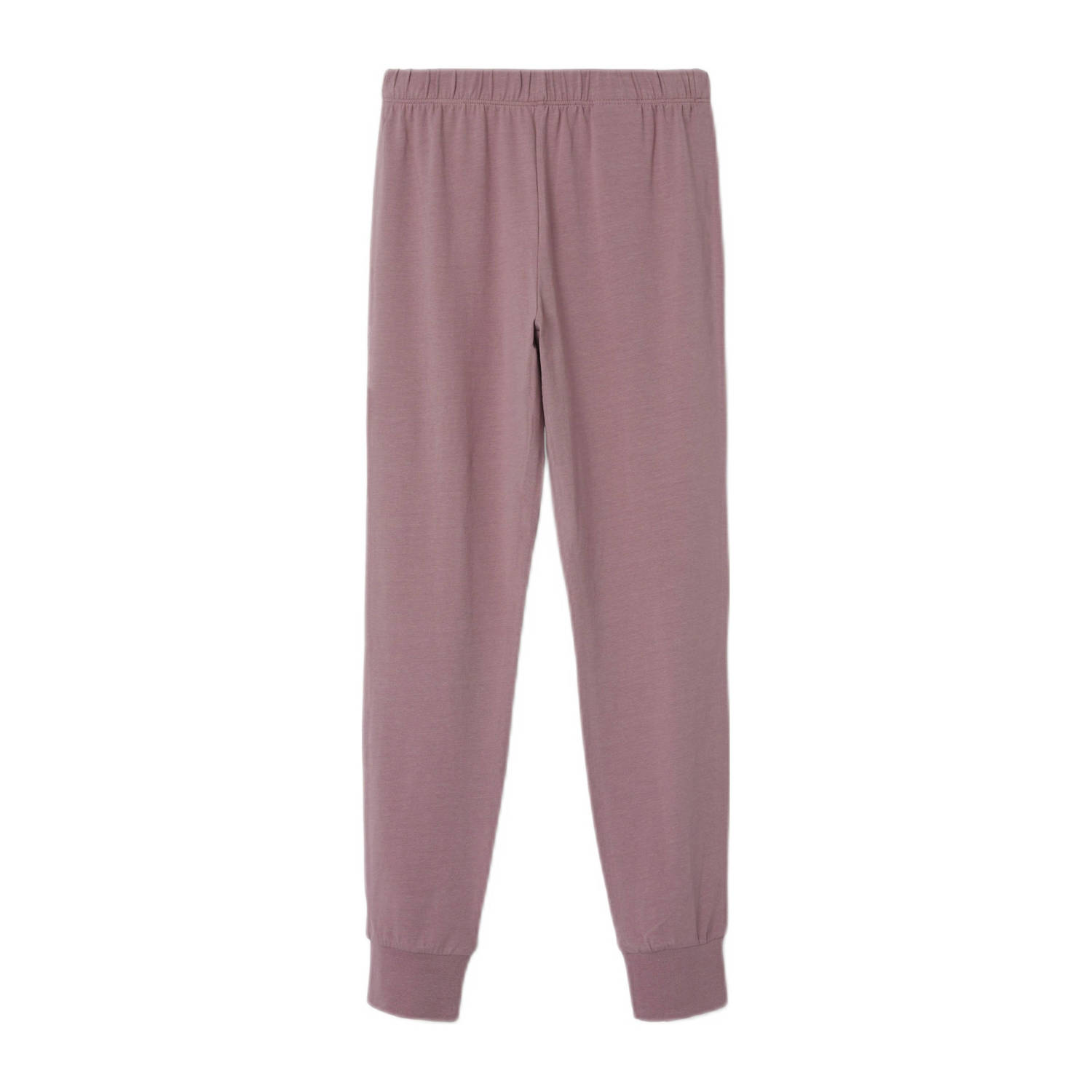 NAME IT KIDS gebloemde pyjama roze ecru multi