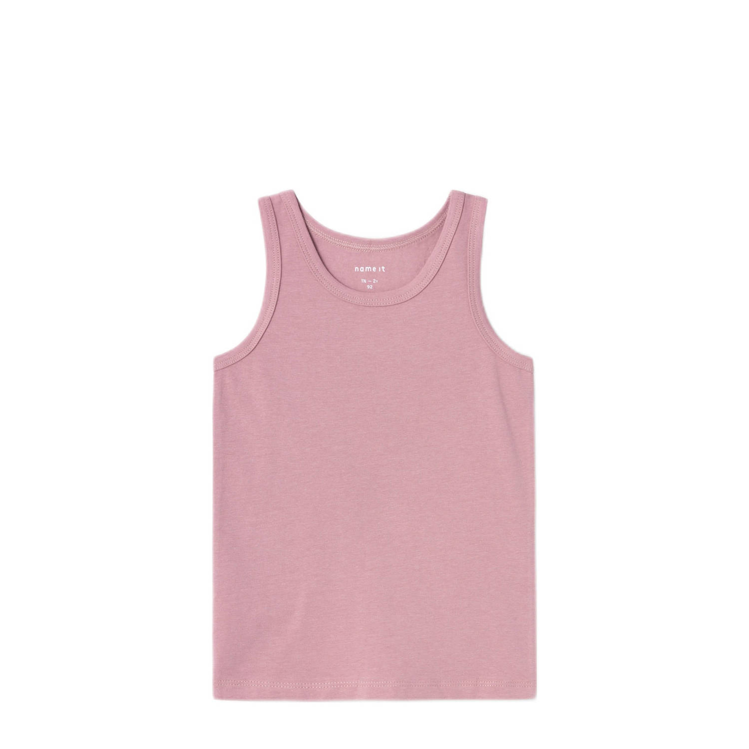 NAME IT MINI hemd set van 2 roze ecru