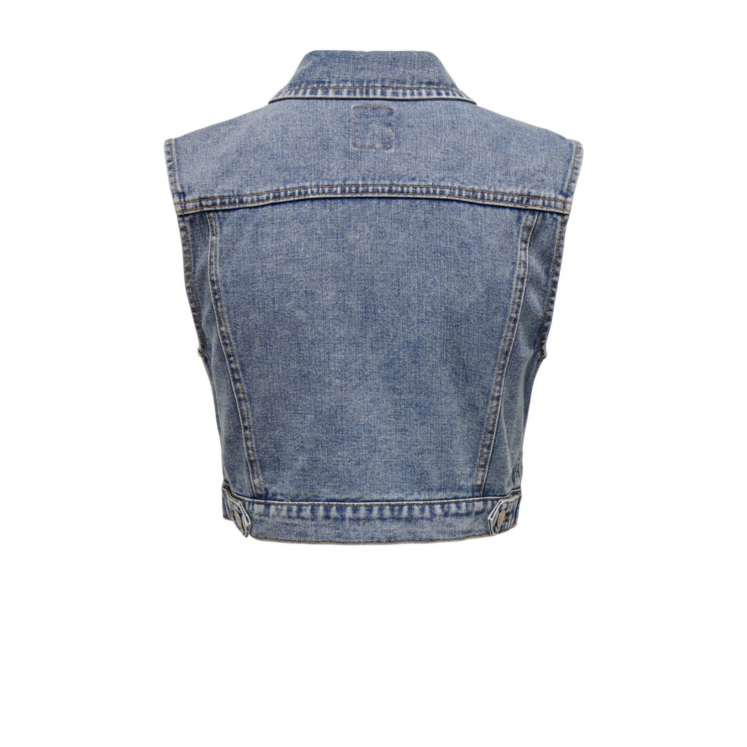 ONLY gilet ONLSUNDAY medium blue denim