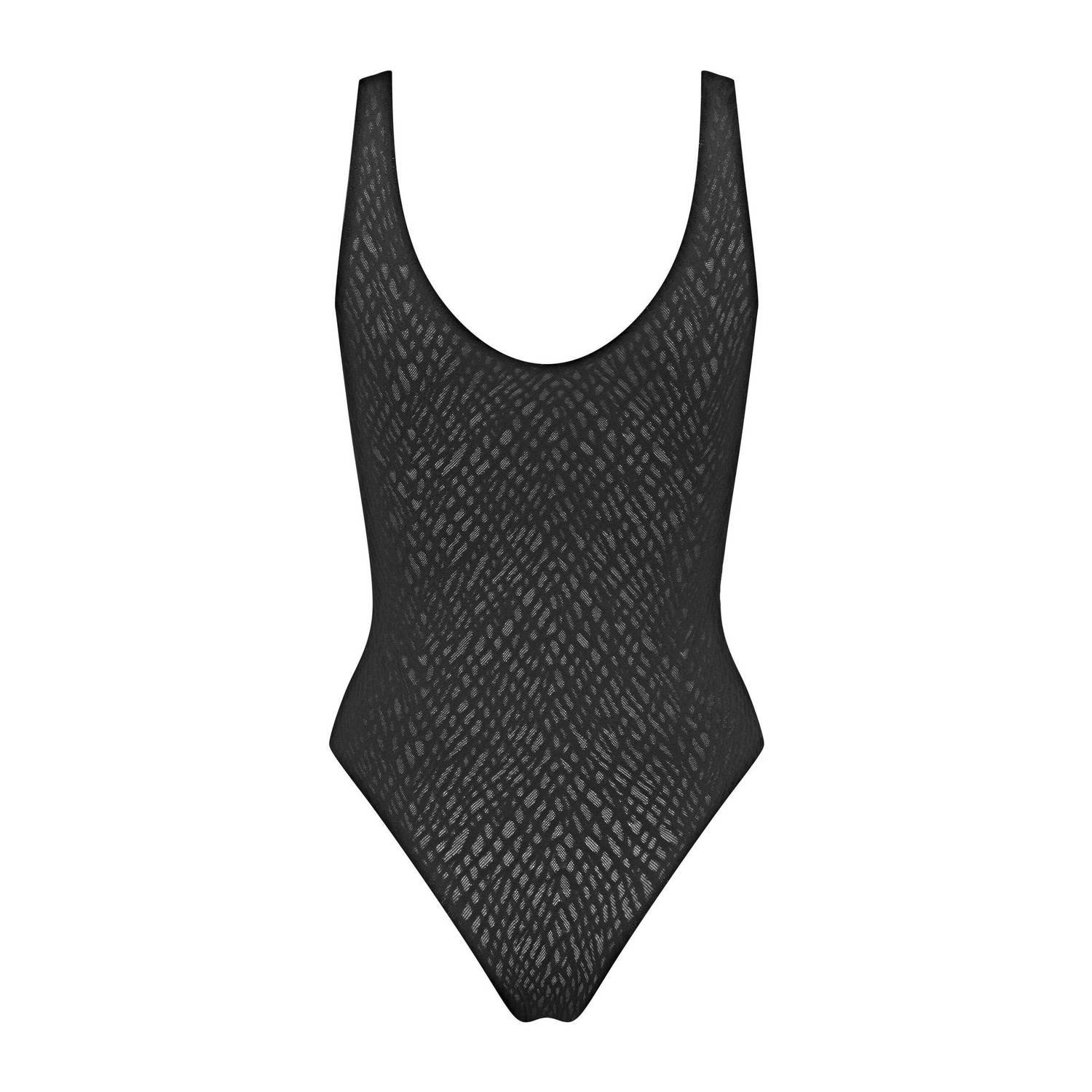 Sloggi ZERO Feel 2-way naadloze body zwart