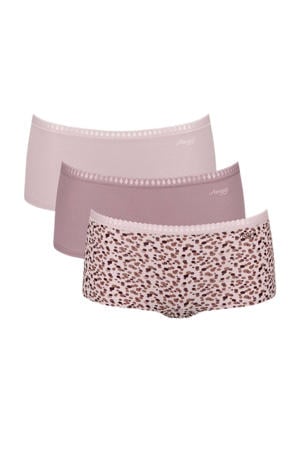 short (set van 3) roze/oudroze