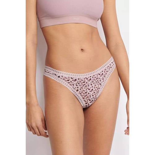 sloggi GO string (set van 3) roze/oudroze afbeelding
