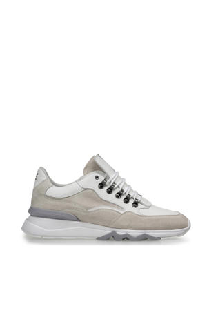 De Zager 01.05 nubuck sneakers wit