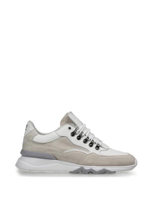 De Zager 01.05 nubuck sneakers wit