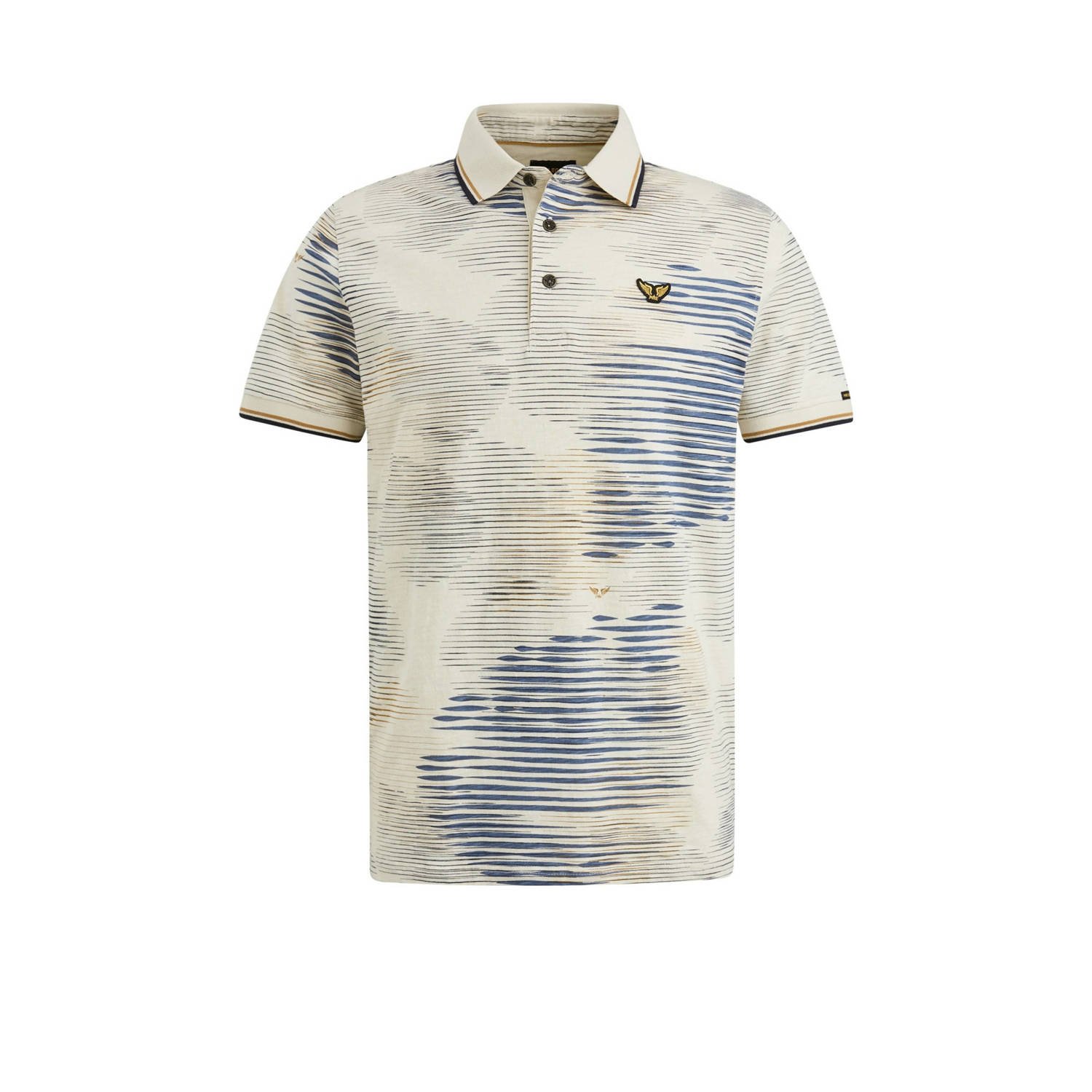 PME Legend Korte Mouw Polo Single Jersey Multicolor Heren