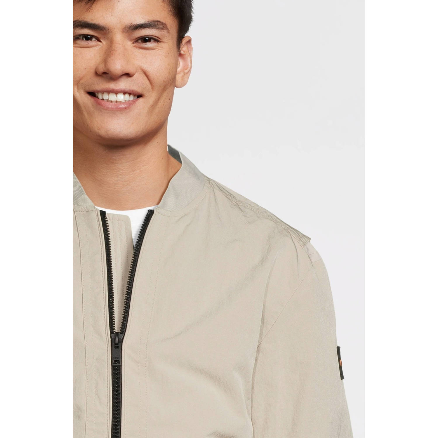 BOSS bomberjack Othmare light beige