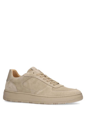suède sneakers beige