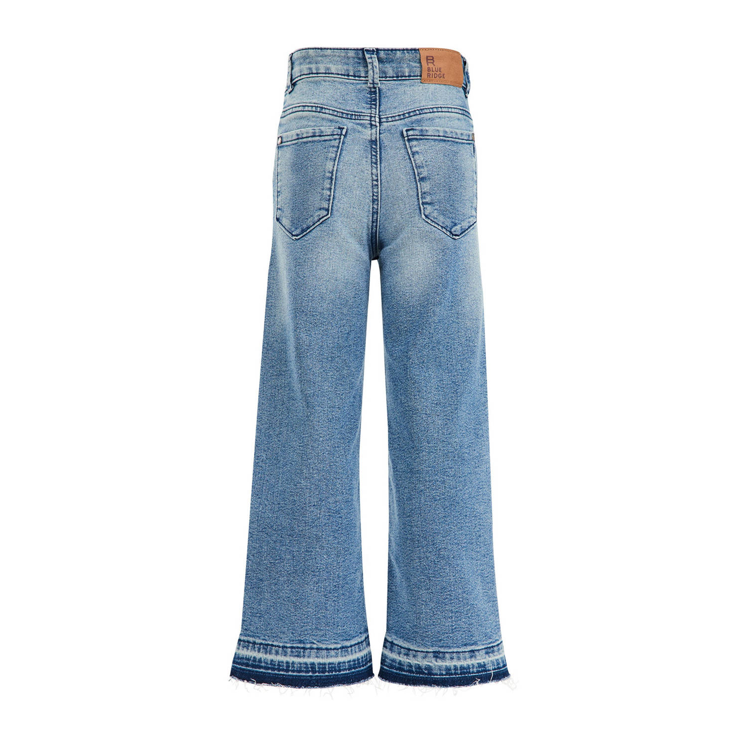 WE Fashion Blue Ridge high waist relaxed jeans medium blue denim